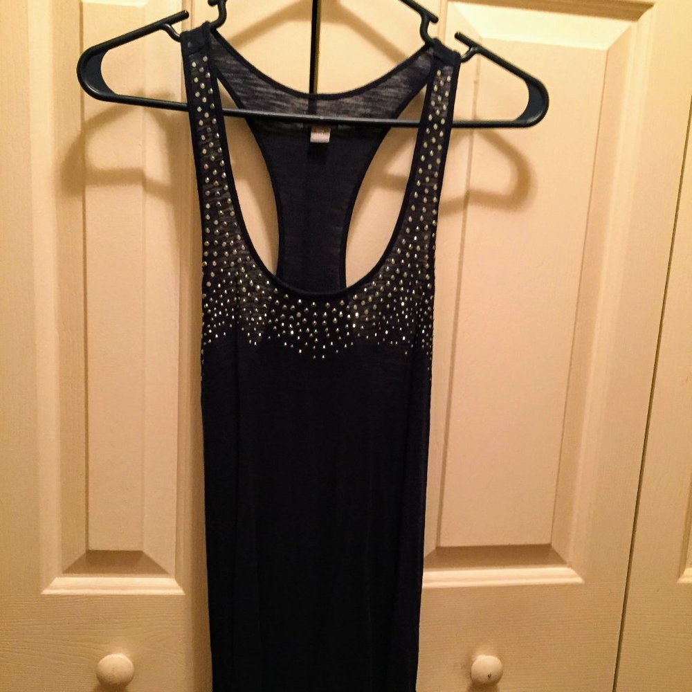 Aerie Sheer Tank Top with Stud Detail